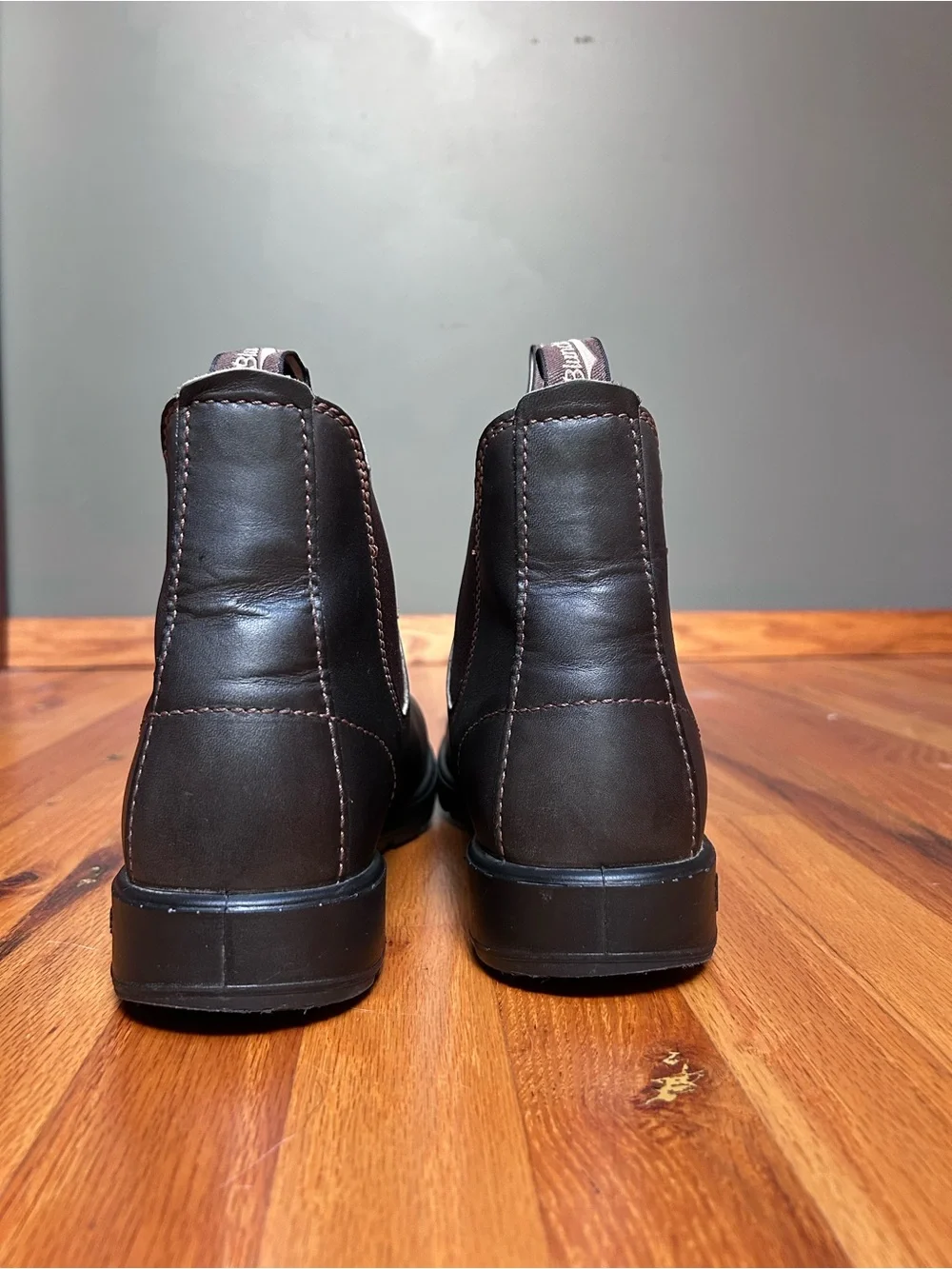 Blundstone 500 Original Chelsea Boots Stout Brown Men’s US 12 AU 11